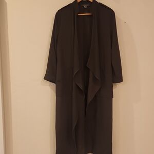 Atmosphere Elegant Olive Drape Cardigan